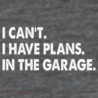 I Can't Have Plans In the Garage Sustainable Knit Beanie