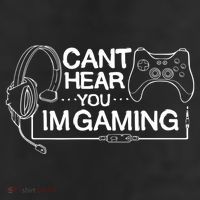 I Can't Hear You I'm Gaming Funny Gamer 11oz C Handle Ceramic Mug