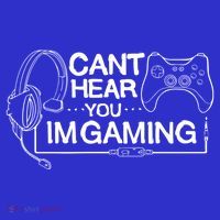 I Can't Hear You I'm Gaming Funny Gamer Apron