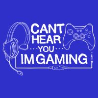 I Can't Hear You I'm Gaming Funny Gamer Zip Tote Bag