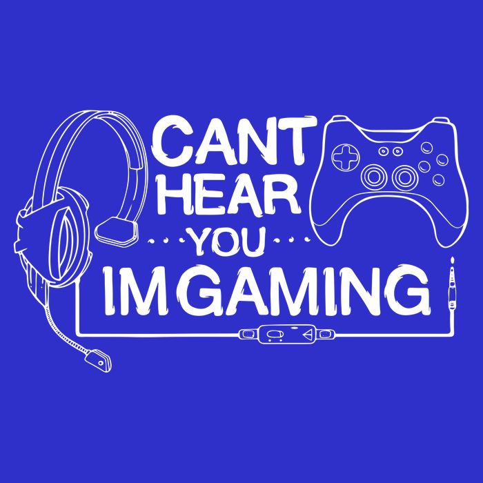 I Can't Hear You I'm Gaming Funny Gamer Zip Tote Bag