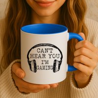 I Can't Hear You I'm Gaming Headphones Gamer Mug