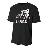 I Can't Hold My Liquor Youth Performance Sprint T-Shirt