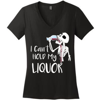 I Can't Hold My Liquor Women's V-Neck T-Shirt