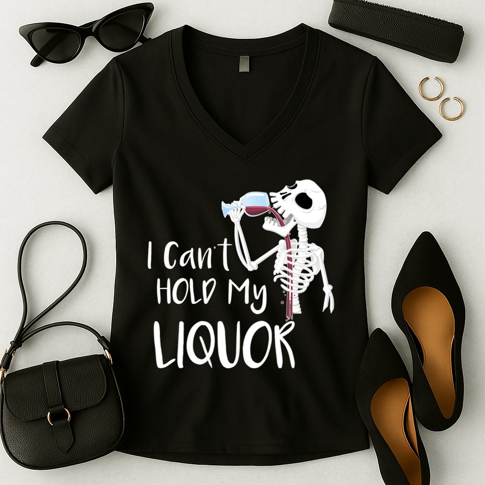 I Can't Hold My Liquor Women's V-Neck T-Shirt