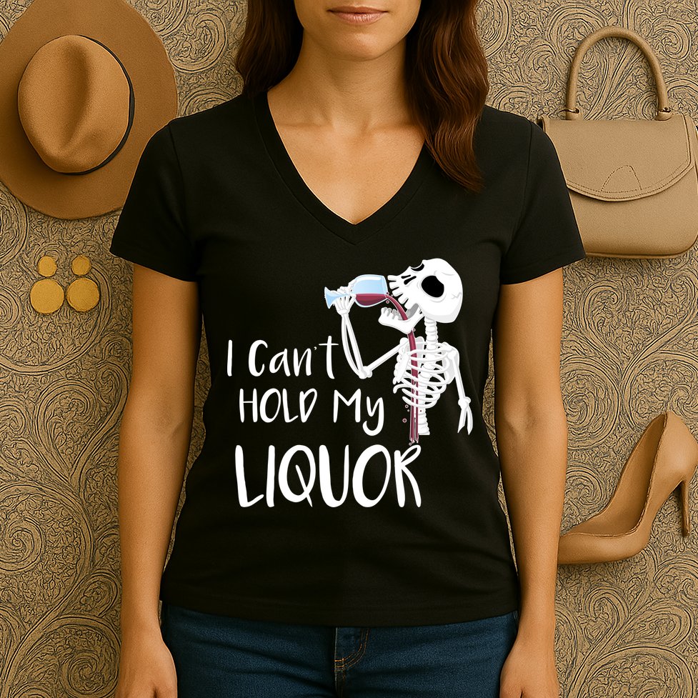 I Can't Hold My Liquor Women's V-Neck T-Shirt