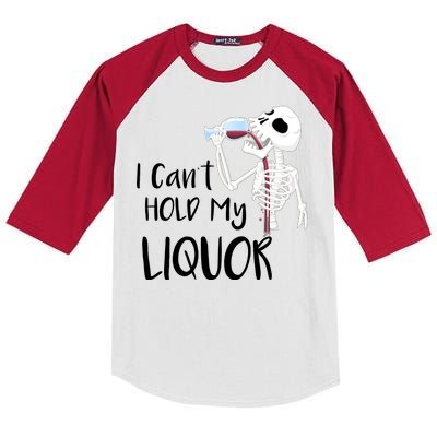 I Can't Hold My Liquor Kids Colorblock Raglan Jersey