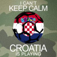 I Can't Keep Calm Croatia Is Playing Legacy Tie Dye Trucker Hat