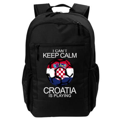 I Can't Keep Calm Croatia Is Playing Backpack
