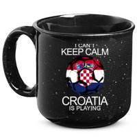 I Can't Keep Calm Croatia Is Playing 15oz Campfire Ceramic Mug