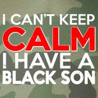 I Can't Keep Calm I Have A Black Son Legacy Tie Dye Trucker Hat