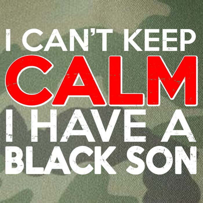 I Can't Keep Calm I Have A Black Son Legacy Tie Dye Trucker Hat