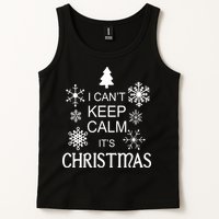 I Can't Keep Calm It's Christmas Tank Top