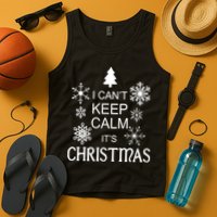 I Can't Keep Calm It's Christmas Tank Top