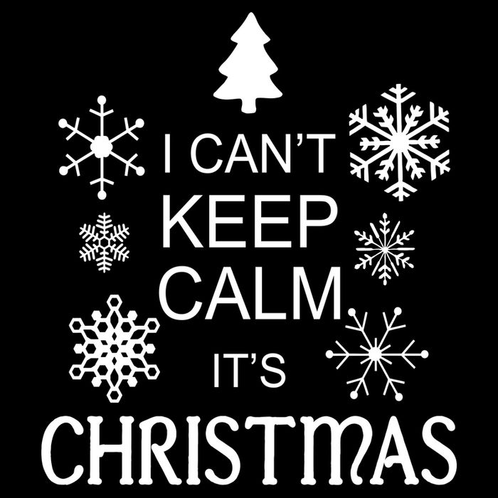 I Can't Keep Calm It's Christmas Tank Top