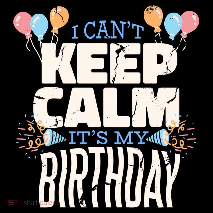 I Can't Keep Calm It's My Birthday Wool Snapback Cap