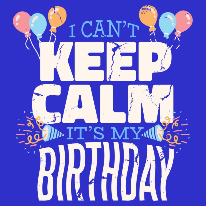 I Can't Keep Calm It's My Birthday 16 in Basic Backpack
