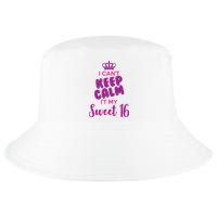 I Can't Keep Calm It's MY Sweet  16 Cool Comfort Performance Bucket Hat