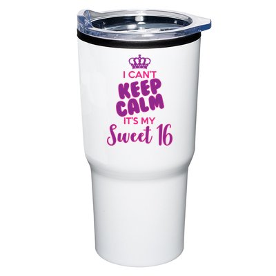 I Can't Keep Calm It's My Sweet 16 Tumbler