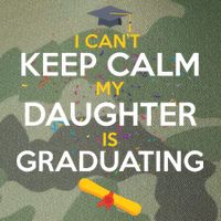 I Can't Keep Calm My Daughter is Graduating Legacy Tie Dye Trucker Hat
