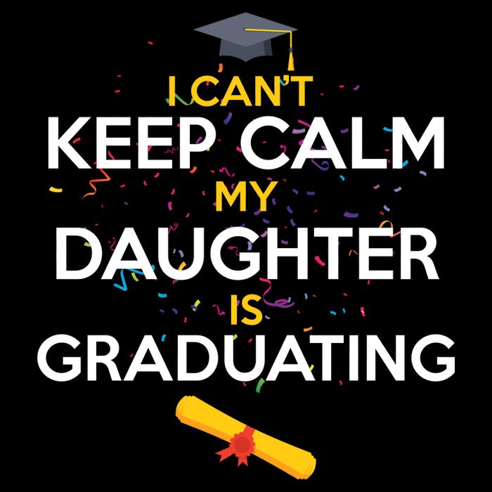 I Can't Keep Calm My Daughter is Graduating 16 in Basic Backpack