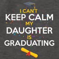 I Can't Keep Calm My Daughter is Graduating Vector Backpack