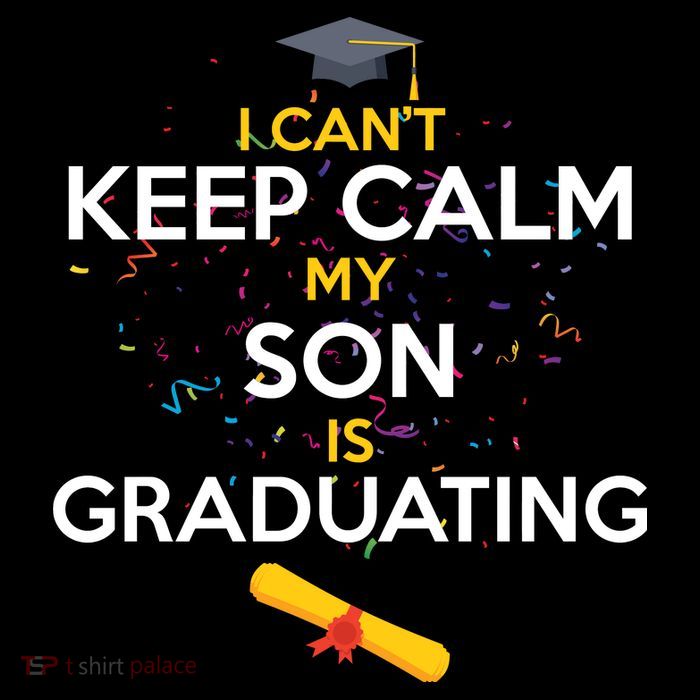 I Can't Keep Calm My Son is Graduating Flatbill Hat