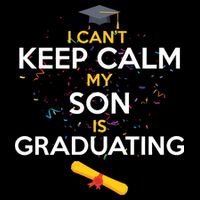 I Can't Keep Calm My Son is Graduating 16 in Basic Backpack
