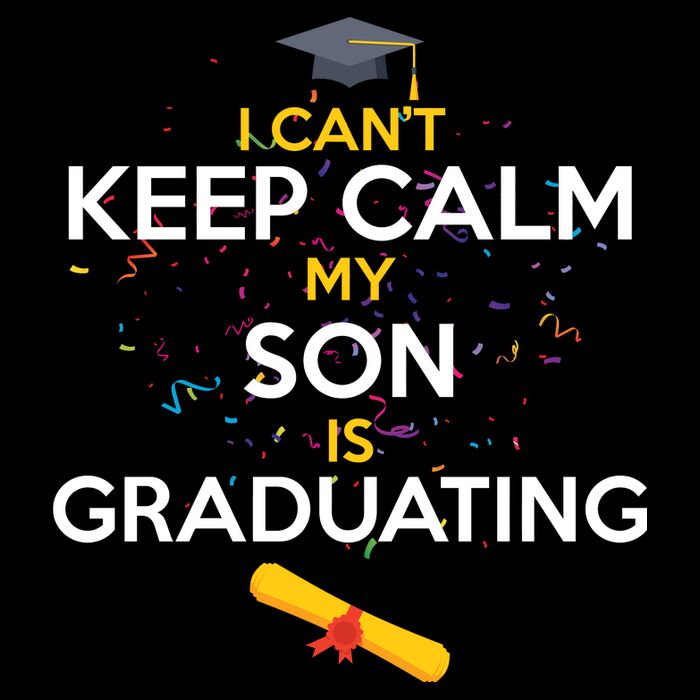 I Can't Keep Calm My Son is Graduating 16 in Basic Backpack