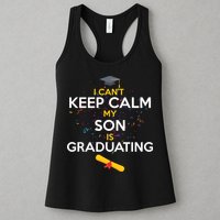 I Can't Keep Calm My Son is Graduating Womens Tank Top
