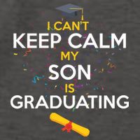 I Can't Keep Calm My Son is Graduating Vector Backpack