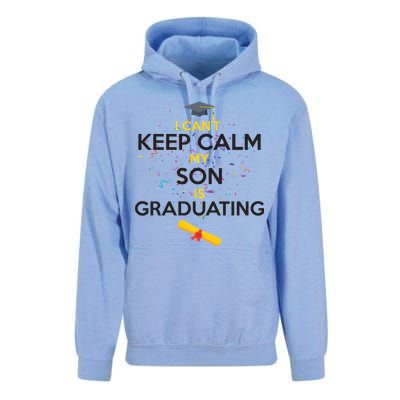 I Can't Keep Calm My Son is Graduating Unisex Surf Hoodie