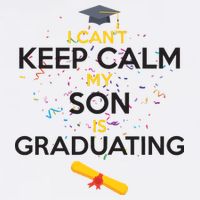 I Can't Keep Calm My Son is Graduating Garment-Dyed Sweatshirt