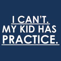 I Can't My Kid Has Pratice Funny Visor