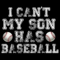I Can't My Son Has Baseball Sustainable Bucket Hat