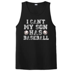 I Can't My Son Has Baseball PosiCharge Competitor Tank