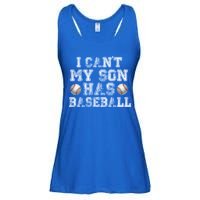 I Can't My Son Has Baseball Ladies Essential Flowy Tank