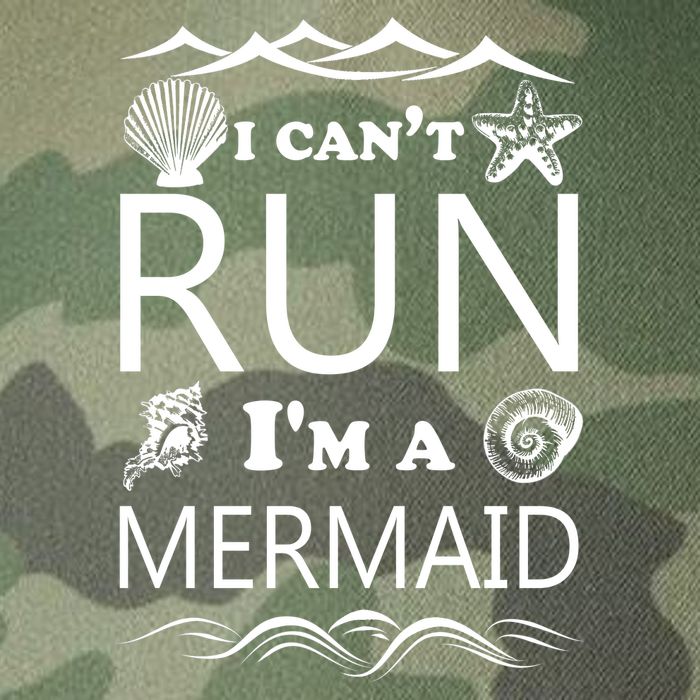 I Can't Run I'm A Mermaid Legacy Tie Dye Trucker Hat