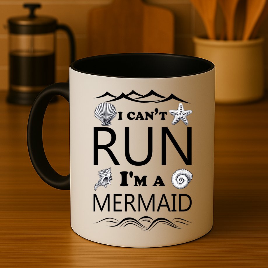 I Can't Run I'm A Mermaid Mug