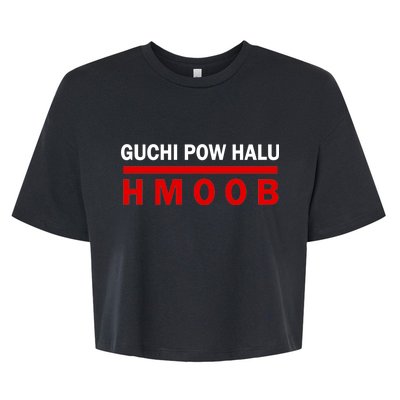 I Can't Speak Hmong Bella+Canvas Jersey Crop Tee