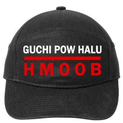 I Can't Speak Hmong 7-Panel Snapback Hat