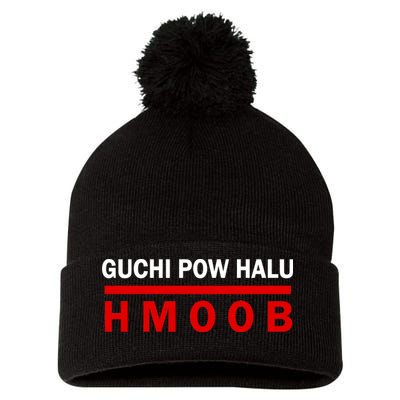 I Can't Speak Hmong Pom Pom 12in Knit Beanie