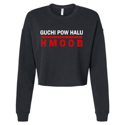 I Can't Speak Hmong Cropped Pullover Crew