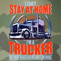 I Can't Stay At Home I'm A Trucker Legacy Tie Dye Trucker Hat
