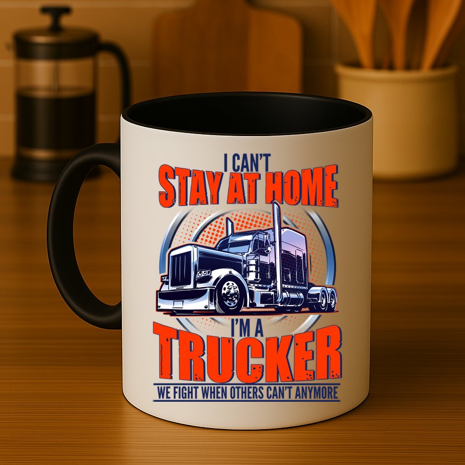 I Can't Stay At Home I'm A Trucker Mug