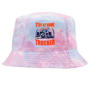 I Can't Stay At Home I'm A Trucker Tie-Dyed Bucket Hat