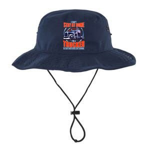 I Can't Stay At Home I'm A Trucker Legacy Cool Fit Booney Bucket Hat