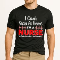 I Can't Stay Home I'm A Nurse Support Frontline Cooling Performance Crew T-Shirt