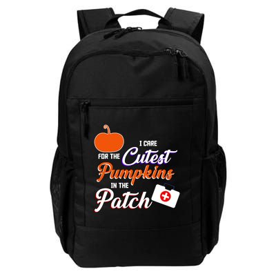 I Care For the Cutest Pumpkins In The Patch Halloween Nurse Backpack
