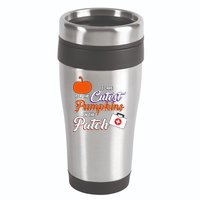 I Care For the Cutest Pumpkins In The Patch Halloween Nurse 16oz Travel Tumbler